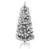 Vidaxl Kunstkerstboom con cardini e neve 150 cm