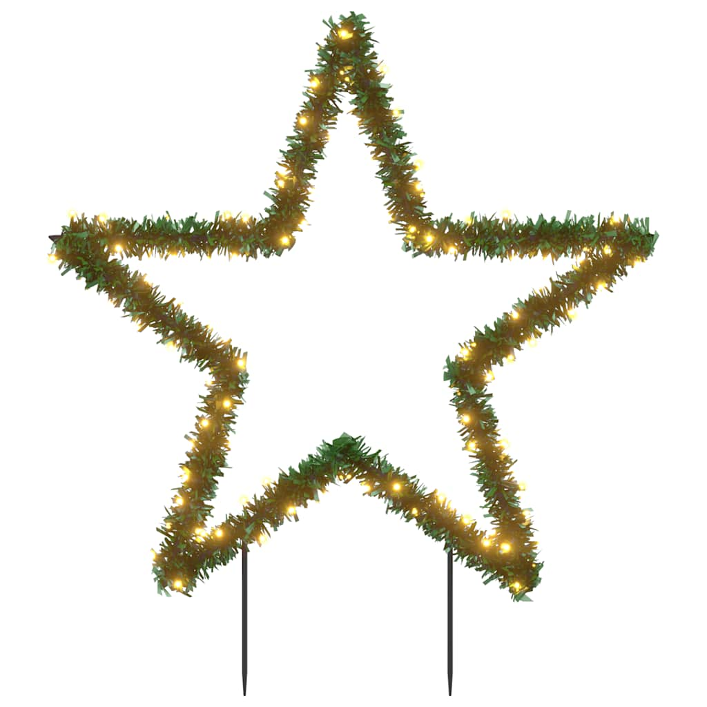 Vidaxl Luci di Natale con stelle 115 LED 85 cm