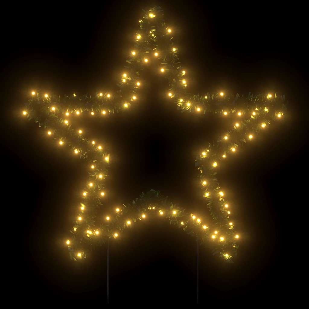 Vidaxl Luci di Natale con stelle 115 LED 85 cm