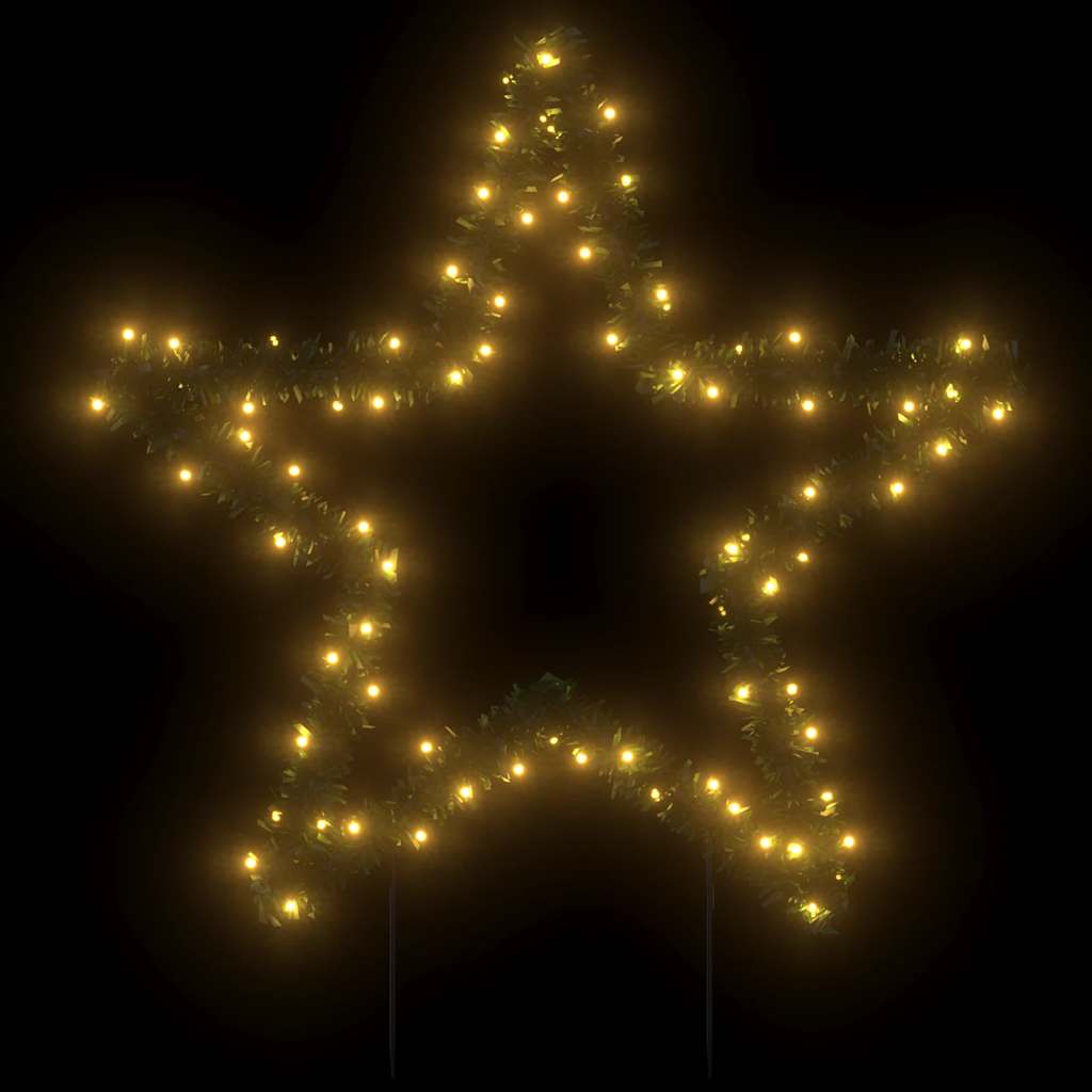 Vidaxx Stella luminosa natalizia con picchetti da terra 80 LED 60 cm