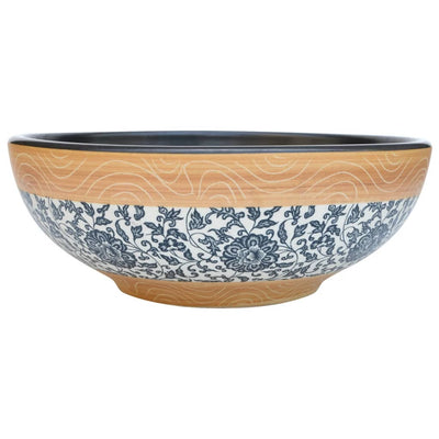 Vidaxl Straction Wasker Round φ41x14 cm ceramico multilorato