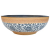 Lavello da appoggio Vidaxx rotondo φ41x14 cm in ceramica multicolore