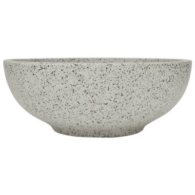 Vidaxl Straction Rondella rotonda φ41x14 cm grigio ceramico