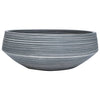 Vidaxl Straction Rondella rotonda φ41x14 cm grigio ceramico