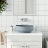 Vidaxl Straction Rondella rotonda φ41x14 cm grigio ceramico