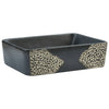 Vidaxl Strack Wasker Regant 46x35.5x13 cm Nero ceramico