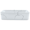 Vidaxl Strack Wash Bok Regant 46x35.5x13 cm Cerámico blanco