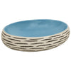 Vidaxl Straction Wasker Ovaal 59x40x15 cm ceramico multilorato
