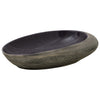 Vidaxl Straction Wasker Ovaal 59x40x14 cm Ceramico viola e grigio
