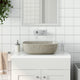 VidaXL STRACK WASKER Rectangular 48x37.5x13.5 cm Ceramic Gray