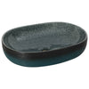 Vidaxl Straction Wasker Ovaal 59x40x14 cm Turquoise in ceramica