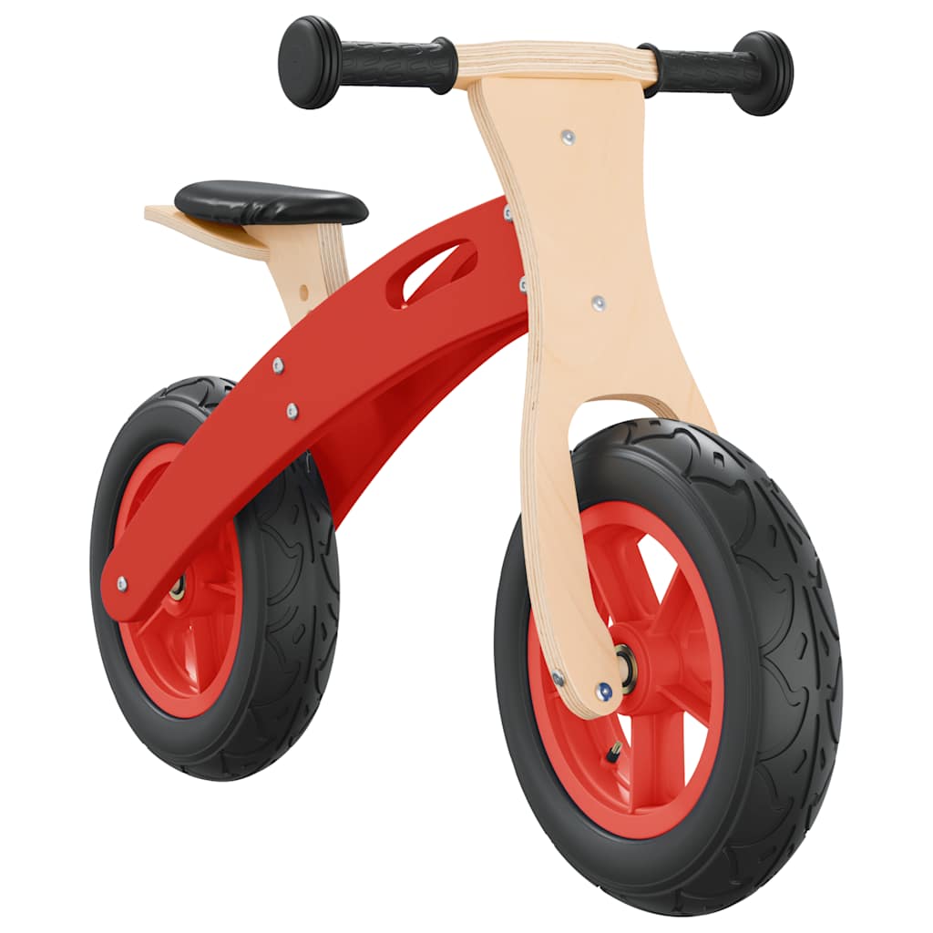 Vidaxl para niños con neumáticos de aire rojo