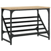 Vidaxl Shoe Rack 60x30x45 cm de madera procesada Sonoma Oak coloreed