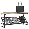Vidaxl Shoe Rack 90x30x45 cm de madera procesada Sonoma Oak Colored