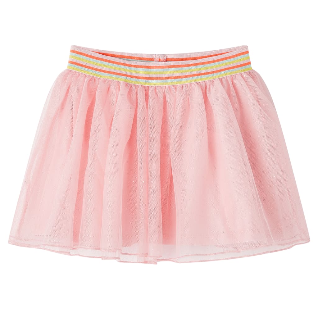 Vidaxl kinderrokje met tule 116 lichtroze