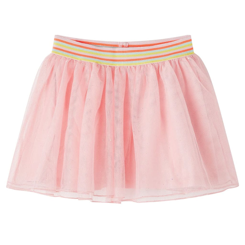 Gonna per bambini VidaXL con tulle 140 rosa chiaro