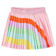 Gonna per bambini VidaXL plissettata 128 rosa chiaro