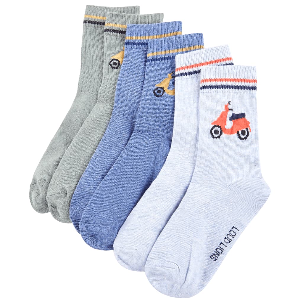 Calcetines para niños vidaXL 5 pares EU 30-34