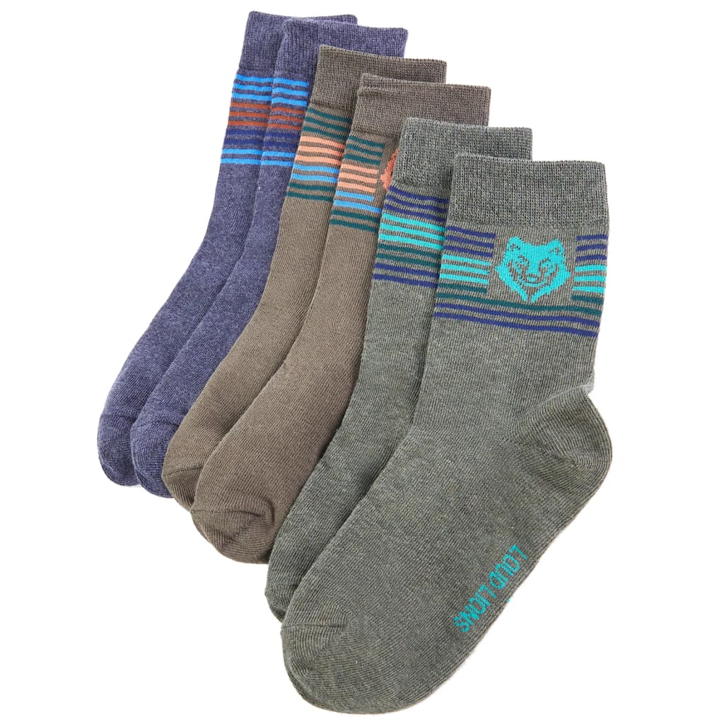 Calcetines para niños vidaXL 5 pares EU 30-34