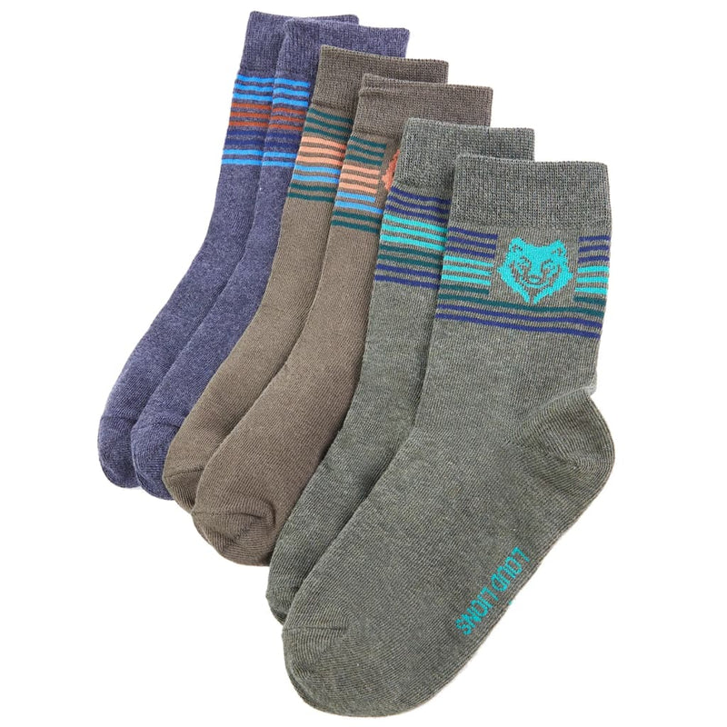 Calzini per bambini VidaXL 5 paia EU 30-34