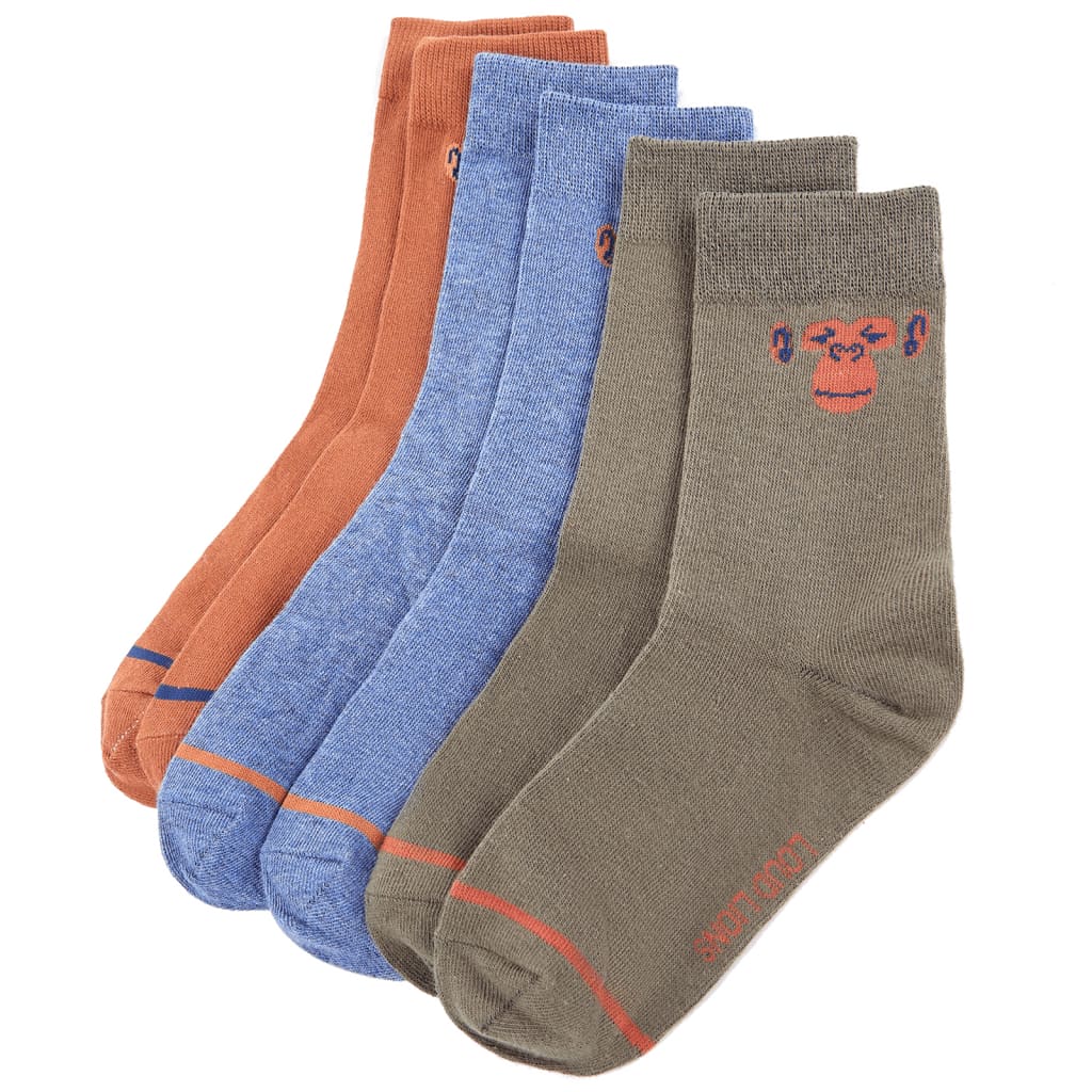Calcetines para niños vidaXL 5 pares EU 30-34