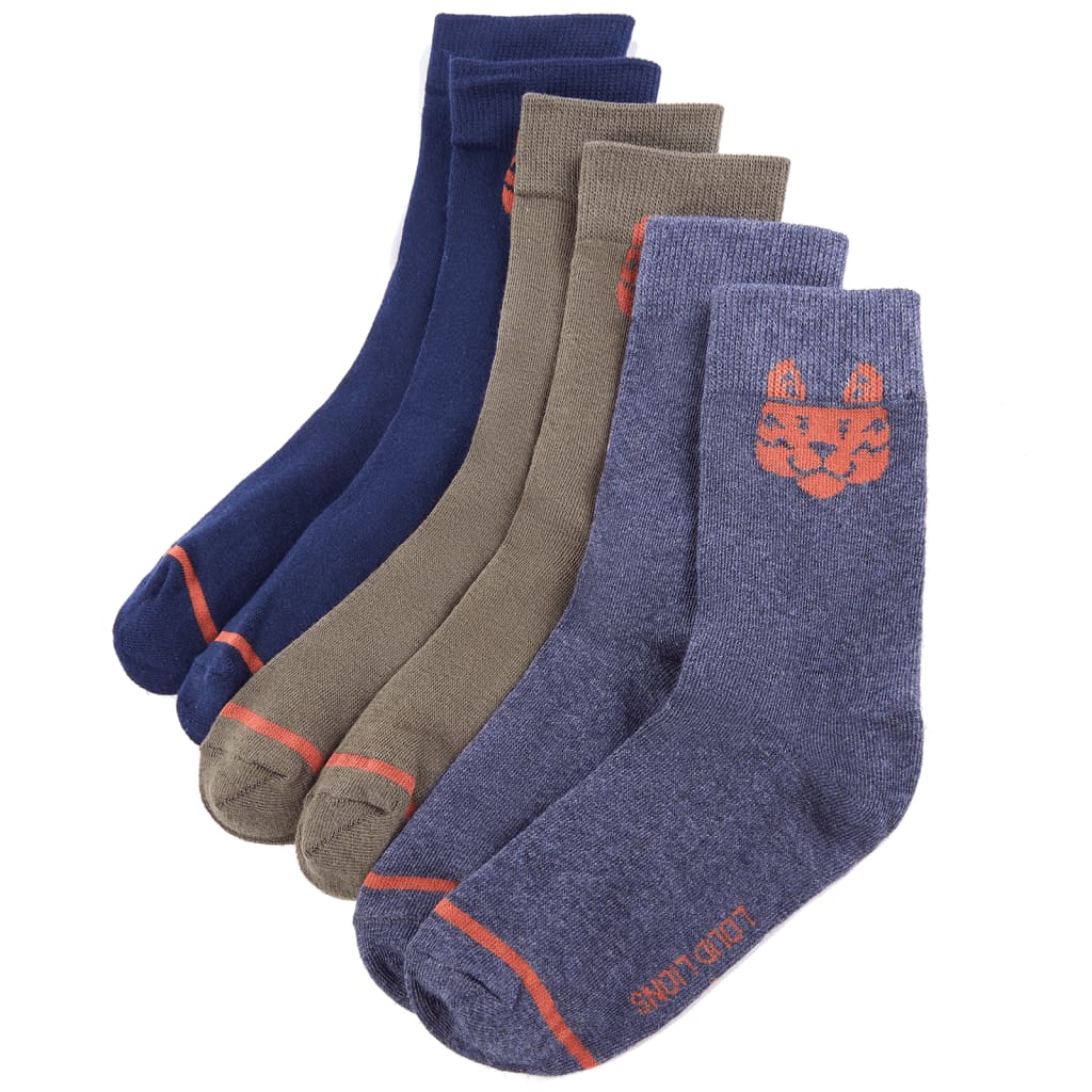 Calcetines para niños vidaXL 5 pares EU 26-29