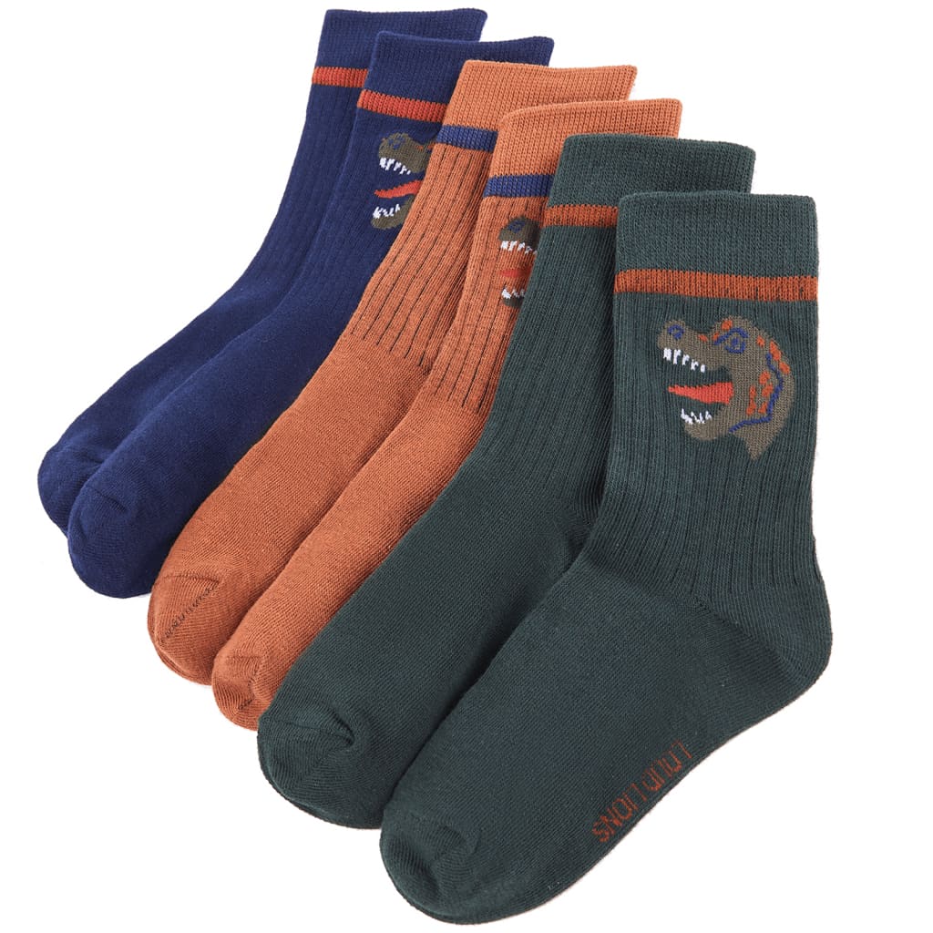 Calcetines para niños vidaXL 5 pares EU 26-29