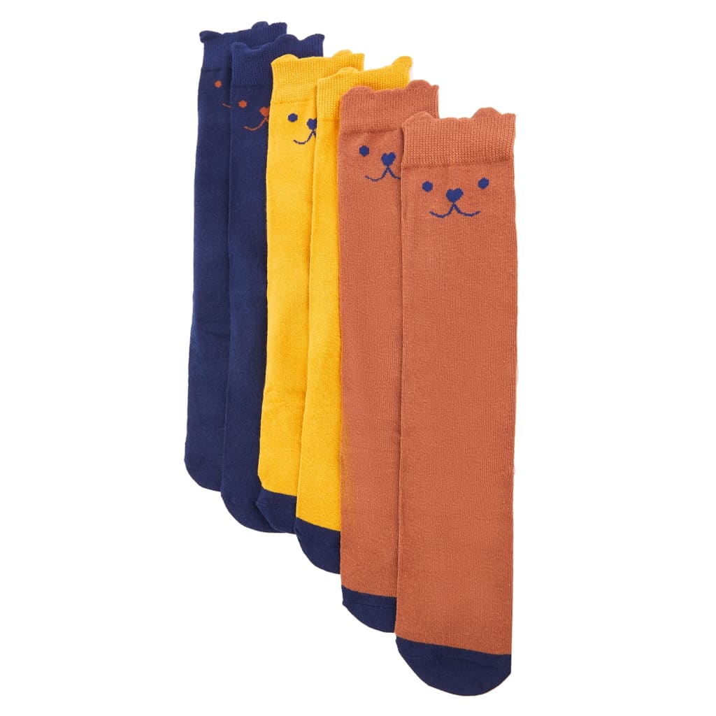 Calcetines para niños vidaXL 5 pares EU 26-29
