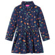 Abito per bambini VidaXL a maniche lunghe 116 blu navy