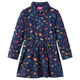 Abito per bambini VidaXL a maniche lunghe 140 blu navy