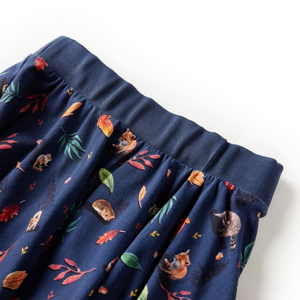 Vidaxl kinderrok 116 marineblauw