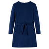 Abito per bambini VidaXL a maniche lunghe 116 blu navy