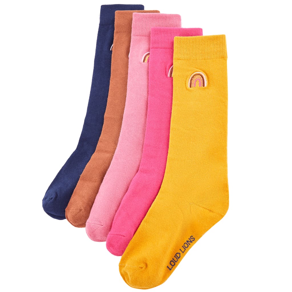 Calcetines para niños vidaXL 5 pares EU 30-34