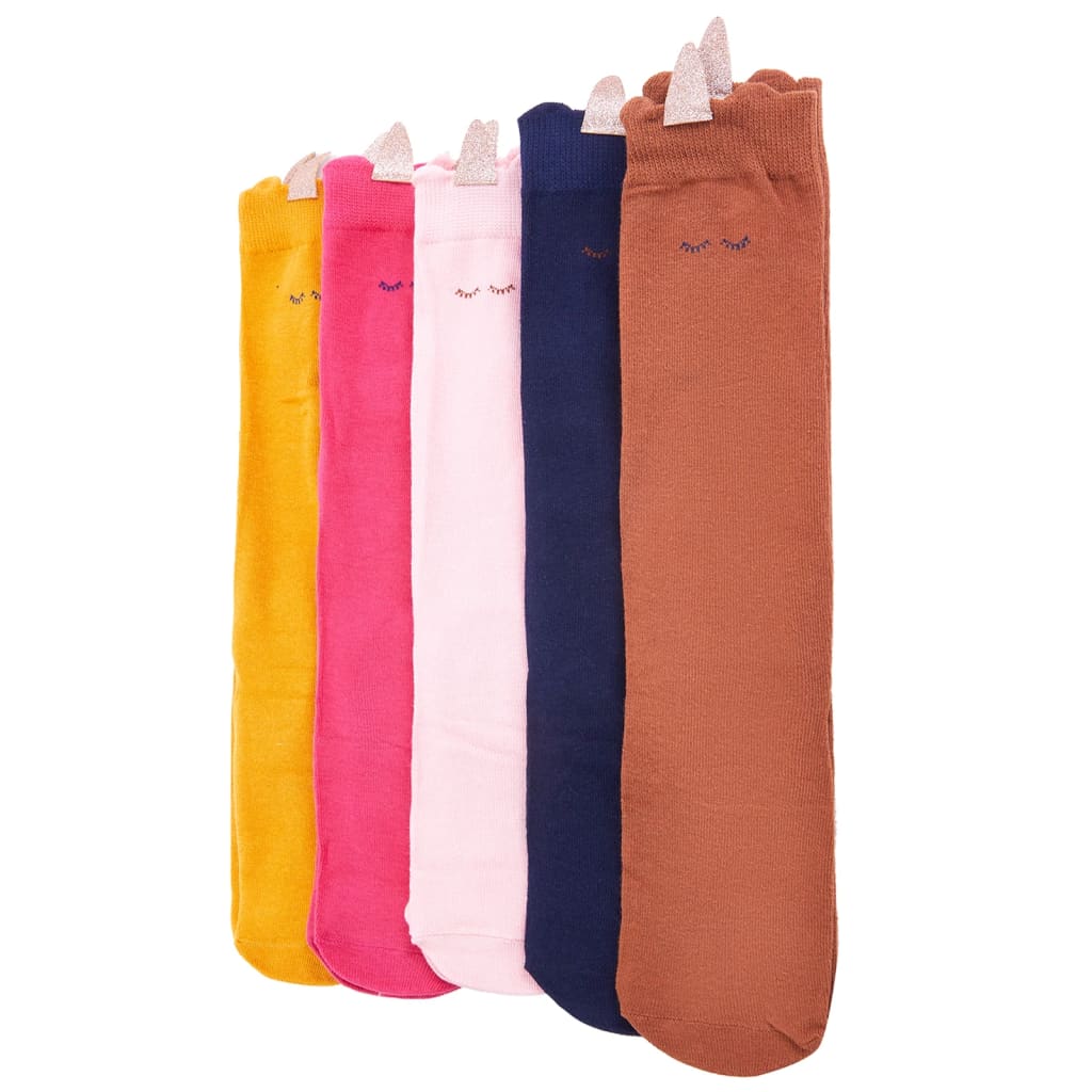 Calcetines para niños vidaXL 5 pares EU 30-34