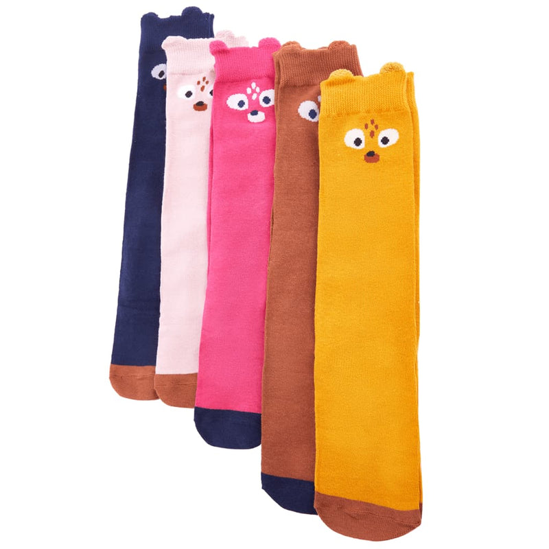 Calcetines para niños vidaXL 5 pares EU 23-26