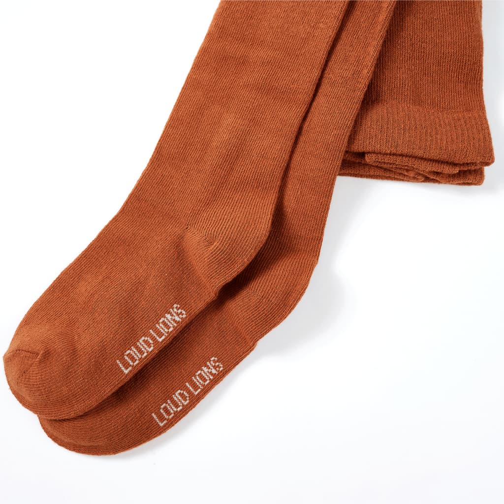 Vidaxl kindermaillot 116 cognackleurig
