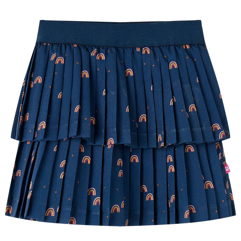 Gonna per bambini VidaXL 140 blu navy