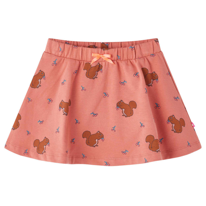 Gonna per bambini VidaXL 128 rosa antico