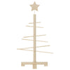 Vidaxx Decoración navideña Árbol de Navidad 75 cm madera maciza de pino