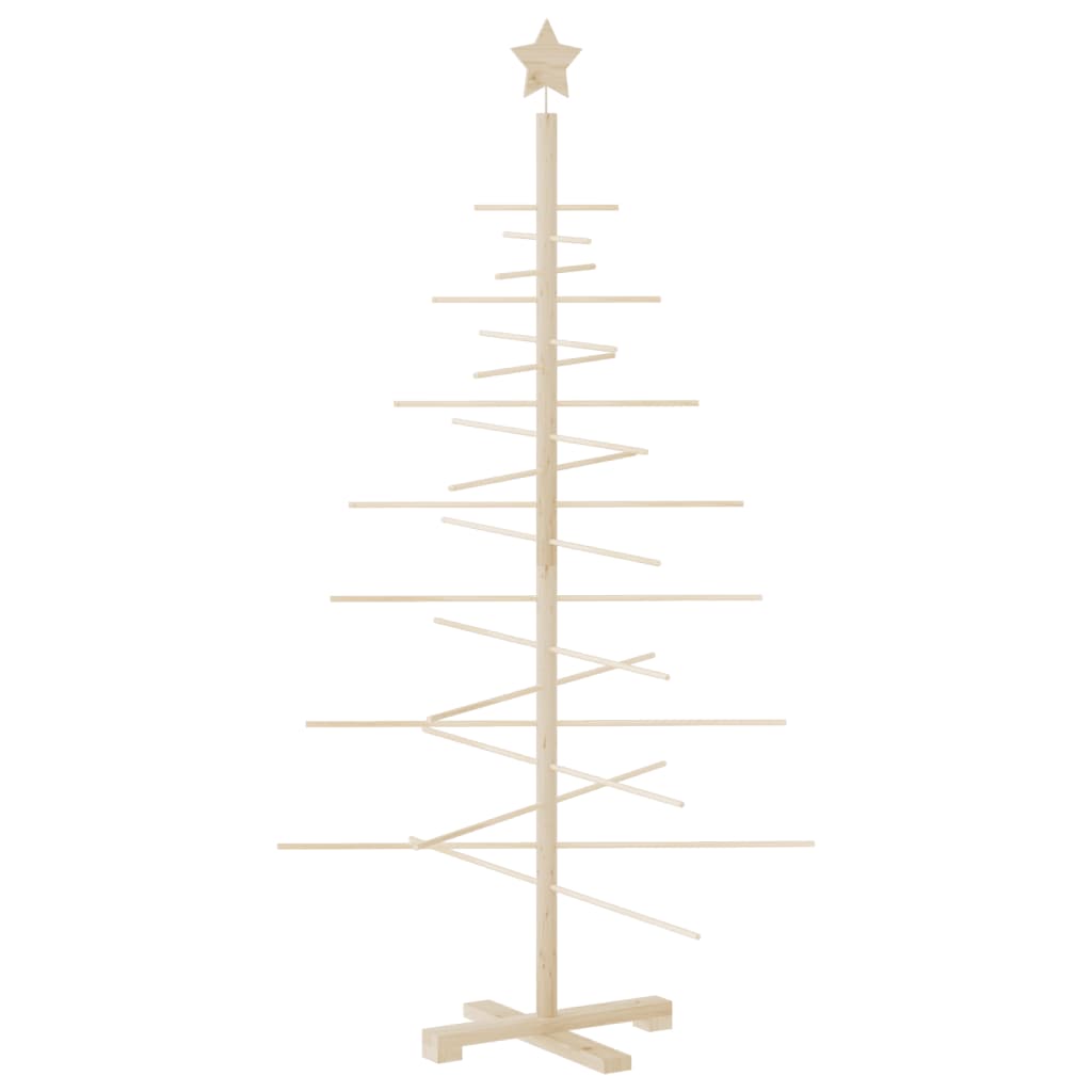 Vidaxx Decoración navideña Árbol de Navidad 150 cm madera maciza de pino