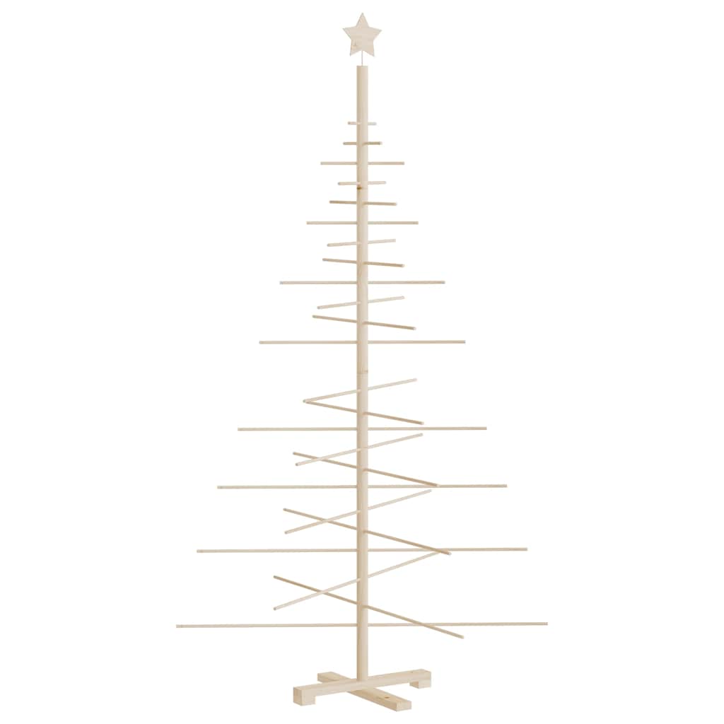 Vidaxx Decorazione natalizia Albero di Natale 180 cm in legno di pino massiccio