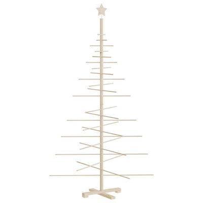 Vidaxx Decorazione natalizia Albero di Natale 180 cm in legno di pino massiccio