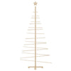 Vidaxl kerstdecoratie kerstboom 180 cm massief grenenhout