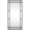 Vidaxl Mirror de pared rectangular 40x80 cm de hierro negro