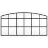 Vidaxx espejo de pared arco 80x40 cm hierro negro
