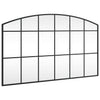 Vidaxl Specchio da parete BOOG 100x60 cm Iron Black