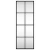 Vidaxl Specchio a parete Rettangolare 30x80 cm Iron Black