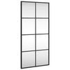 Vidaxl wandspiegel rechthoekig 40x80 cm ijzer zwart