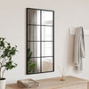 Vidaxl Specchio a parete rettangolare 40x80 cm Iron Black