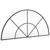 Specchio da parete Vidaxx arco 100x50 cm ferro nero